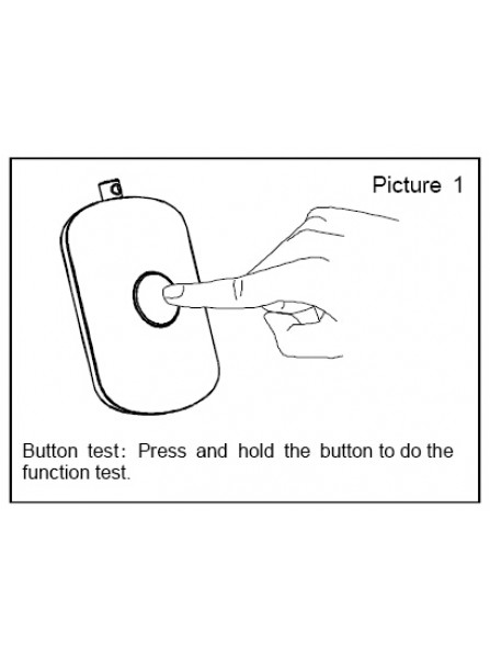 Беспроводная кнопка вызова помощи Patrol Hawk PH-PNC Беспроводная кнопка вызова помощи Patrol Hawk PH-PNC