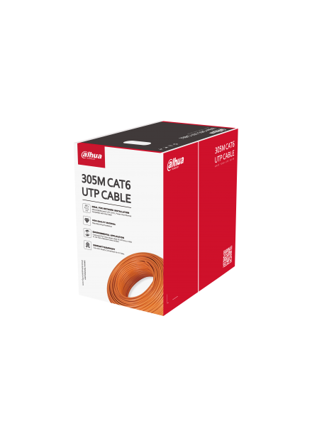 Кабель Dahua UTP CAT6e DH-PFM922I-6UN-C Кабель Dahua UTP CAT6e DH-PFM922I-6UN-C